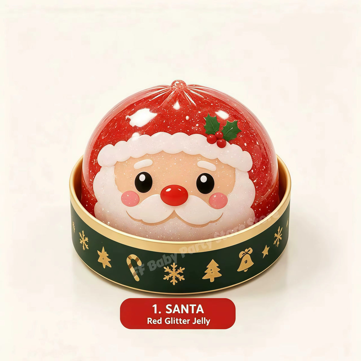 Large Christmas Bao Dumpling Squishy - Mystery Blind Box