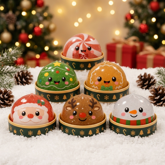 Large Christmas Bao Dumpling Squishy - Mystery Blind Box